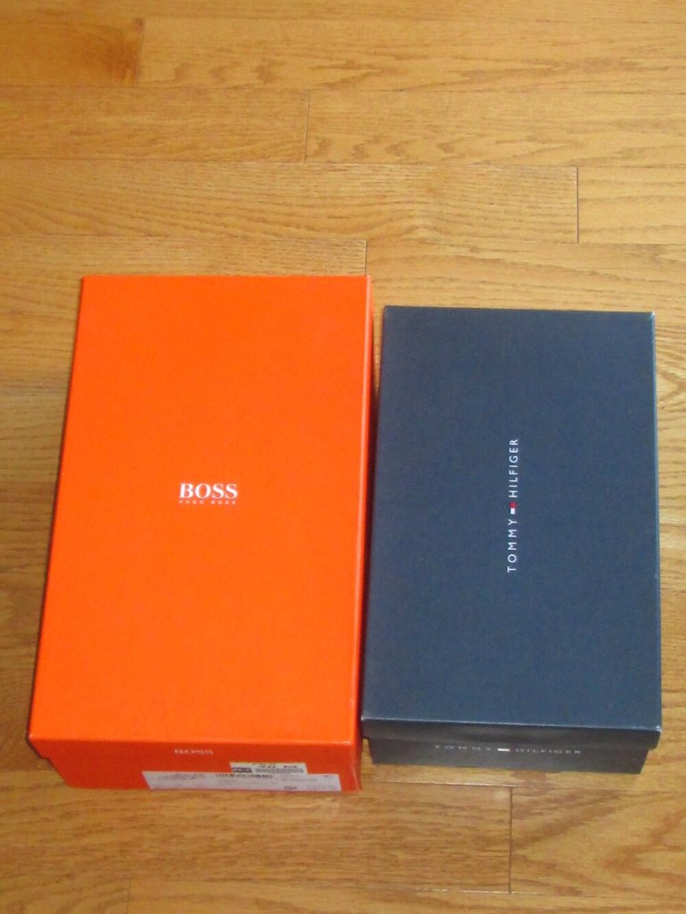 Boss Hugo Boss & Tommy Hilfiger - 2 Empty Shoe Boxes